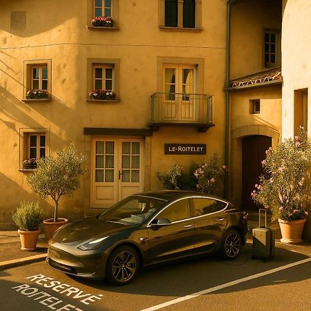 Appart'Hotel Chaleureux Au Coeur De Tullins - Le Roitelet Exterior foto