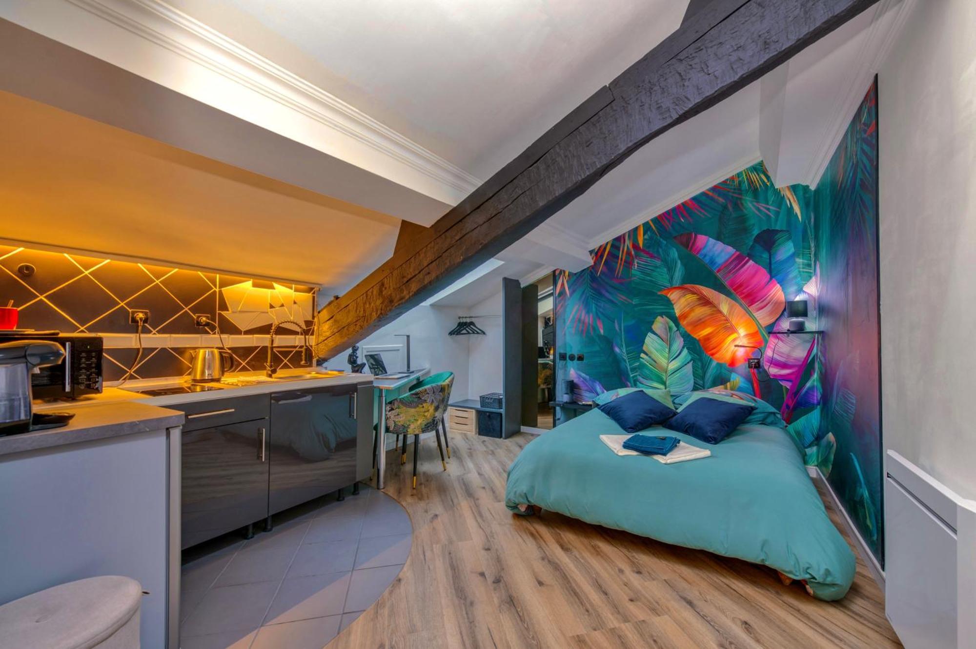 Appart'Hotel Chaleureux Au Coeur De Tullins - Le Roitelet Exterior foto